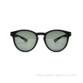 Famous Good Frame With Multiply Colors Lenses TR90 Round Sunglasses